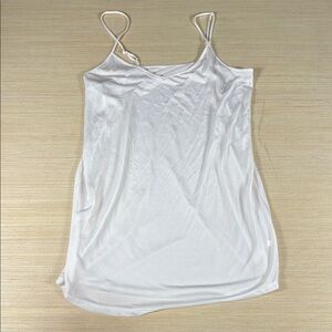 Elegant‎ V Neck White Women's tank top